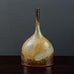 Görge Hohlt, Germany, unique stoneware vase with brown and beige glaze G9416 - Freeforms