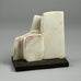 Gotlind Weigel, Germany stoneware sculpture on wooden base E7425 - Freeforms