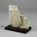 Gotlind Weigel, Germany stoneware sculpture on wooden base E7425 - Freeforms