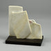 Gotlind Weigel, Germany stoneware sculpture on wooden base E7425 - Freeforms