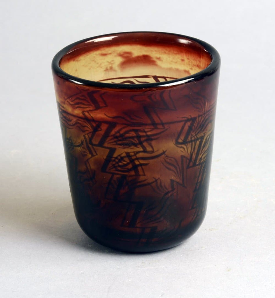 "Graal" glass vase by Edward Hald for Orrefors N5181 - Freeforms