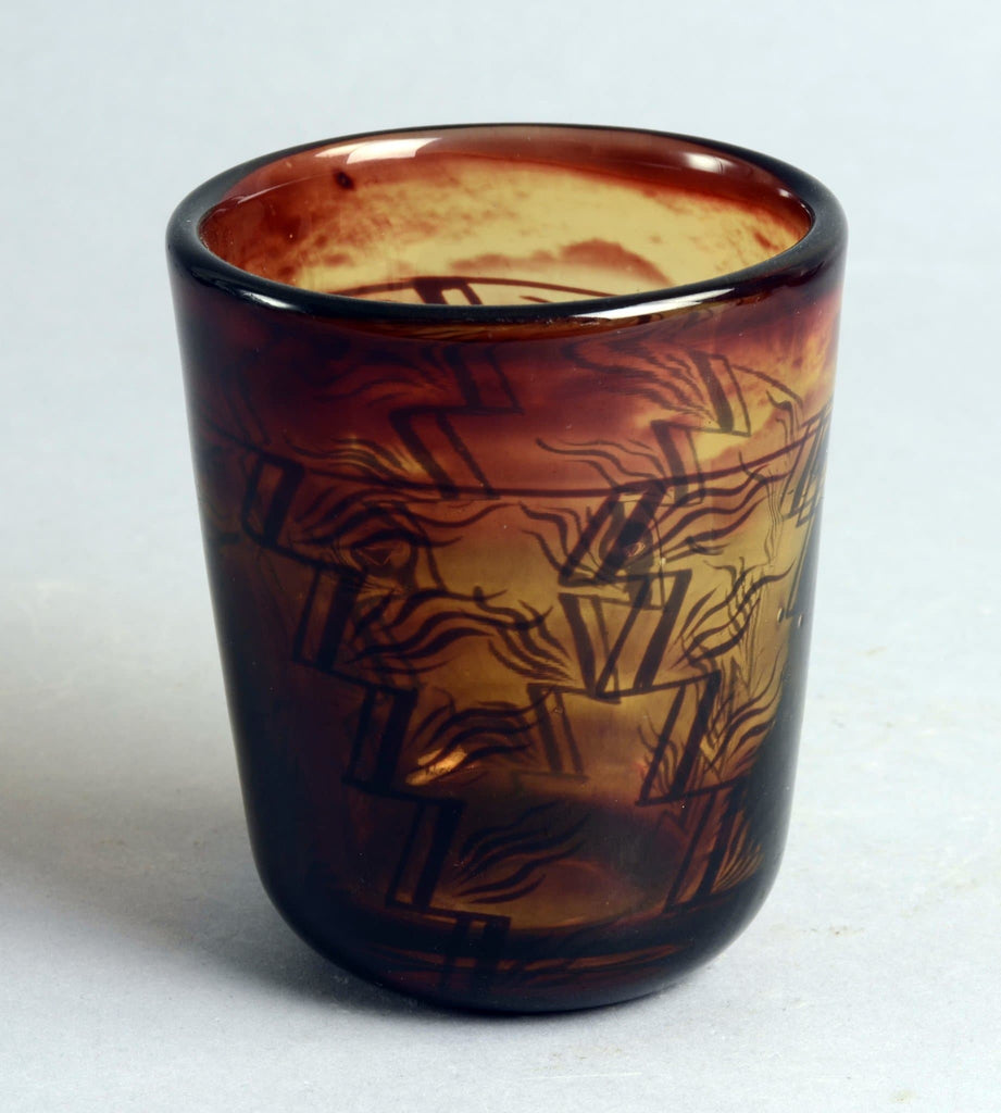 "Graal" glass vase by Edward Hald for Orrefors N5181 - Freeforms