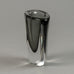 Gray glass "Sommerso" vase by Nils Landberg for Orrefors G9396 - Freeforms