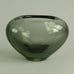 Gray heart shaped vase by Holmegaard - Freeforms