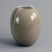 Gray porcelain vase by Elisabeth Pott-Bischofberger for Hutschenreuther B3875 - Freeforms