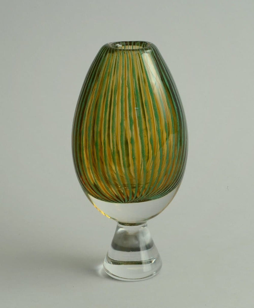 Group of Colora vases by Vicke Lindstrand for Kosta - Freeforms