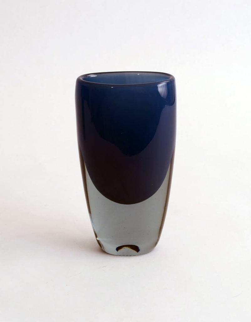 Group of Sommerso vases by Vicke Lindstrand for Kosta - Freeforms