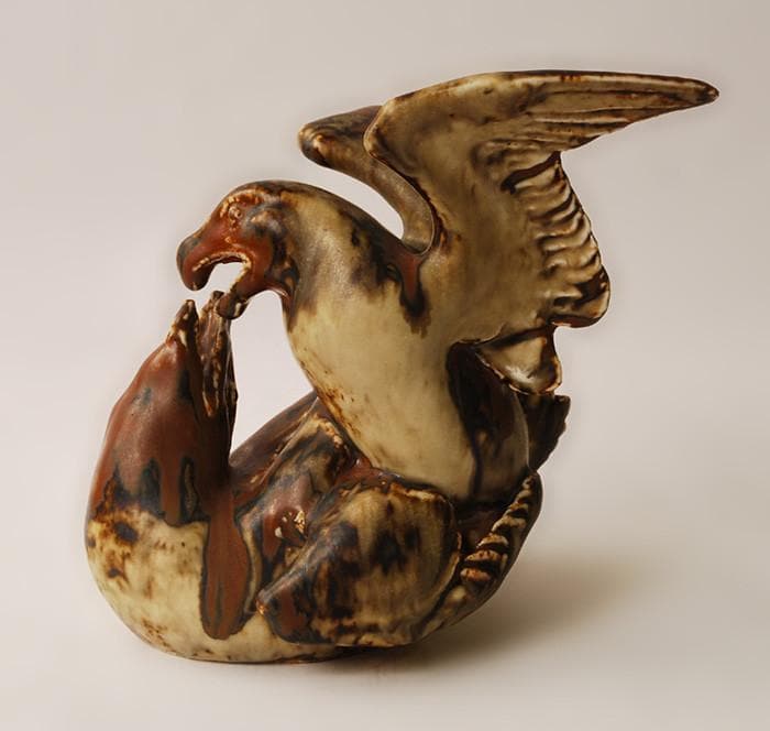 Gull figure by Hugo Liisberg for Saxbo N6489 - Freeforms