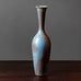 Gunnar Nylund for Rorstrand, ceramic vase with blue and brown glaze G9372 - Freeforms