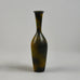 Gunnar Nylund for Rörstrand, ceramic vase with brown glaze F8186 - Freeforms