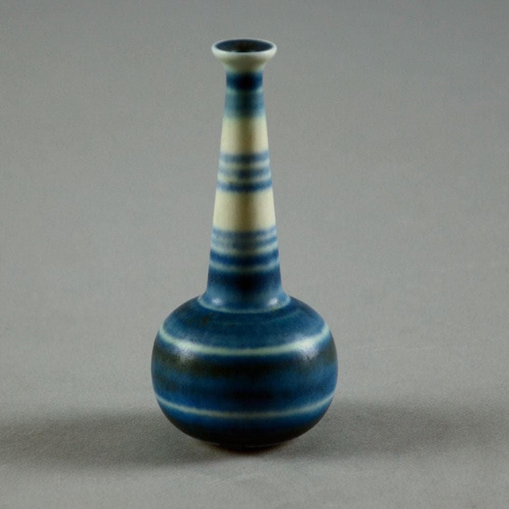 Gunnar Nylund for Rorstrand, Miniature stoneware vase D6197 - Freeforms