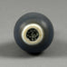 Gunnar Nylund for Rorstrand, miniature stoneware vase with gray and brown stripes E7009 - Freeforms