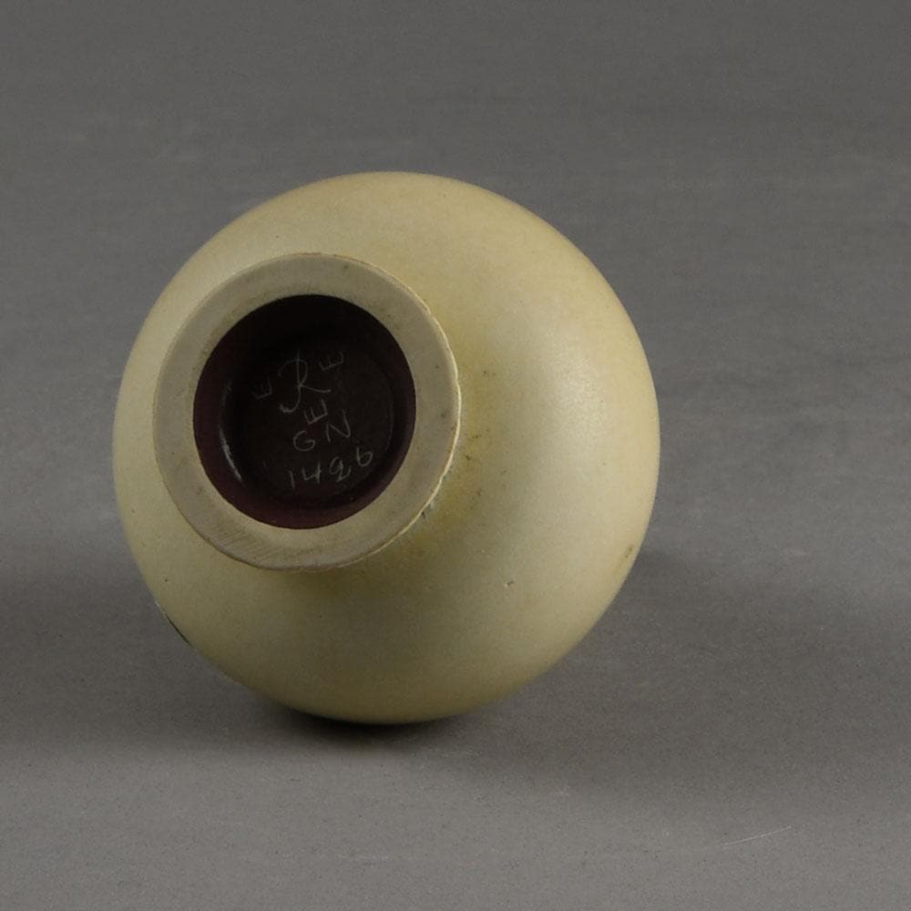 Gunnar Nylund for Rorstrand small vase with matte white glaze F8076 - Freeforms