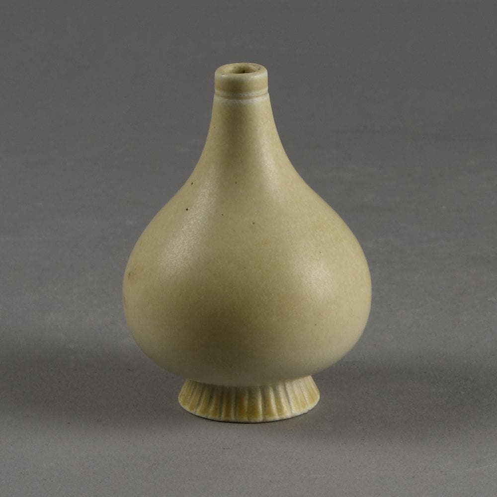 Gunnar Nylund for Rorstrand small vase with matte white glaze F8076 - Freeforms