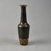 Gunnar Nylund for Rörstrand, Stoneware vase with brown glaze G9168 - Freeforms