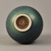 Gunnar Nylund for Rörstrand, stoneware vase with matte blue glaze G9189 - Freeforms