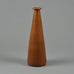 Gunnar Nylund for Rorstrand stoneware vase with reddish brown glaze F8289 - Freeforms