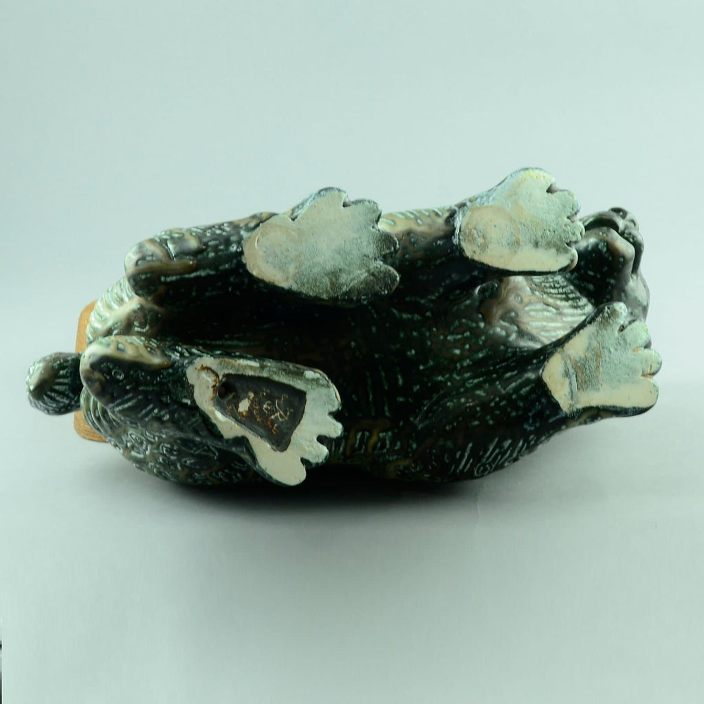 Gunnar Nylund, Rorstrand Unique stoneware figure of a lynx D6060 - Freeforms