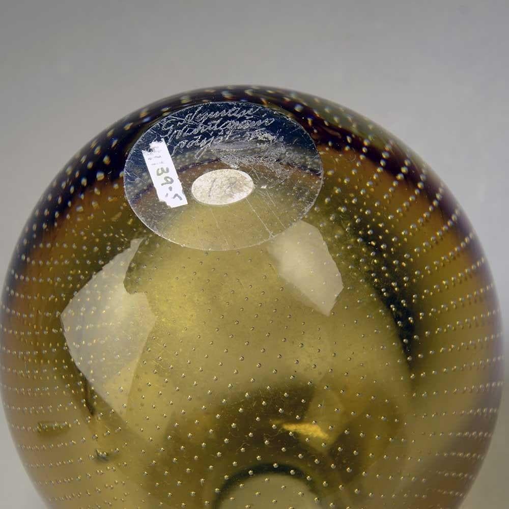 Gunnel Nyman for Nuutäjarvi-Nottsjö Glass "Huntu" vase B3196 - Freeforms