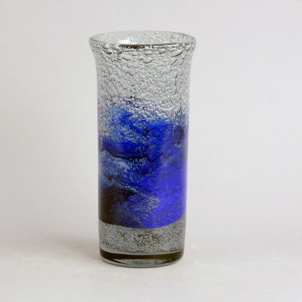 Hand blown glass vase by Willy Johansen A1553 - Freeforms