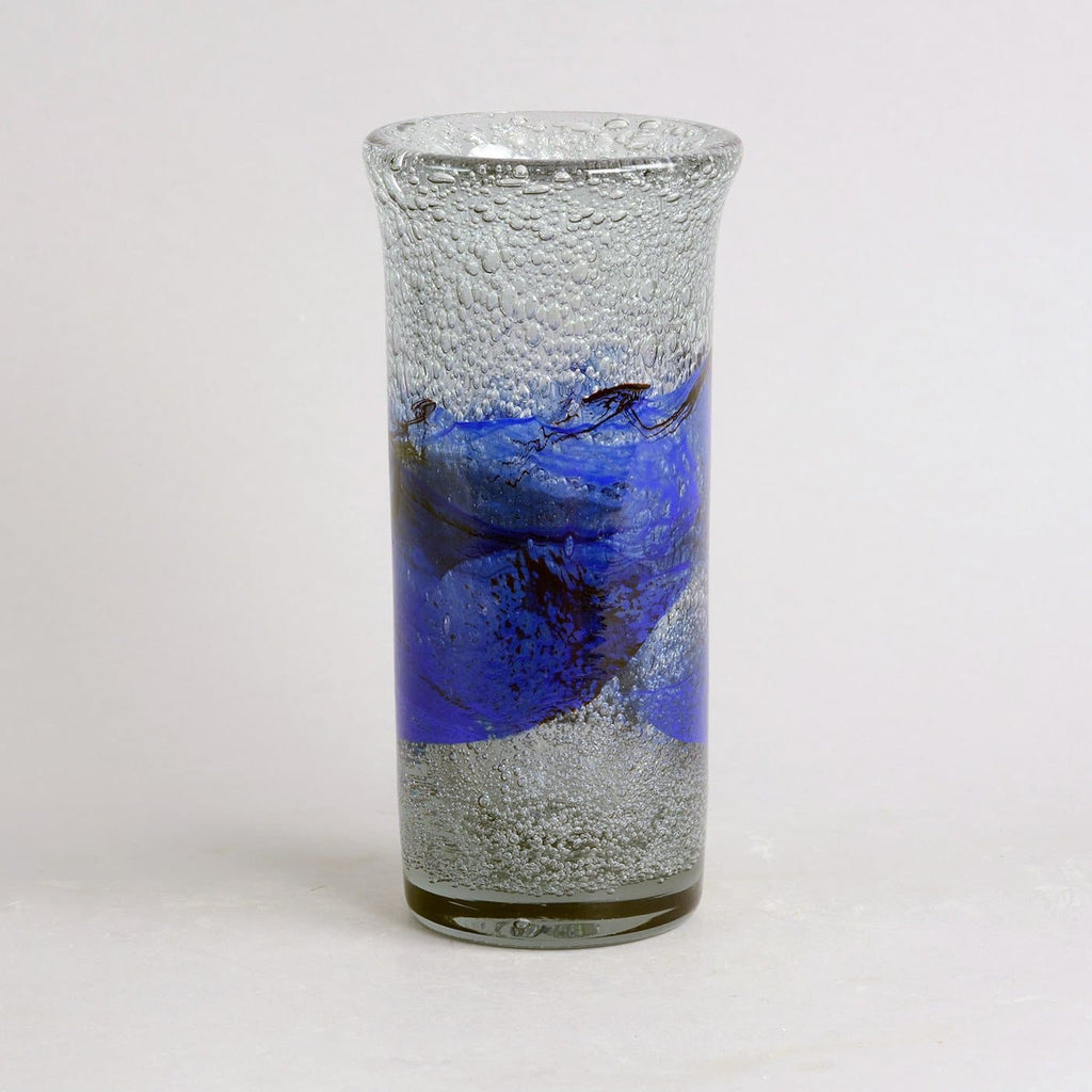 Hand blown glass vase by Willy Johansen A1553 - Freeforms