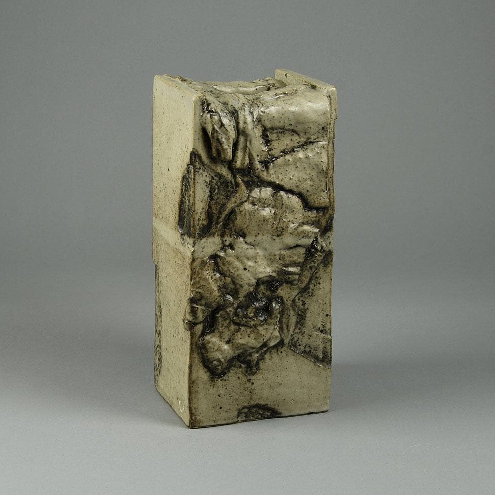 Heidi Kippenberg, Germany, large brutalist sculptural vessel E7213 - Freeforms