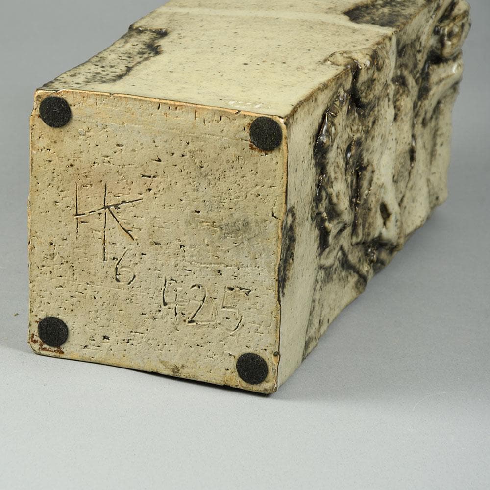 Heidi Kippenberg, Germany, large brutalist sculptural vessel E7213 - Freeforms