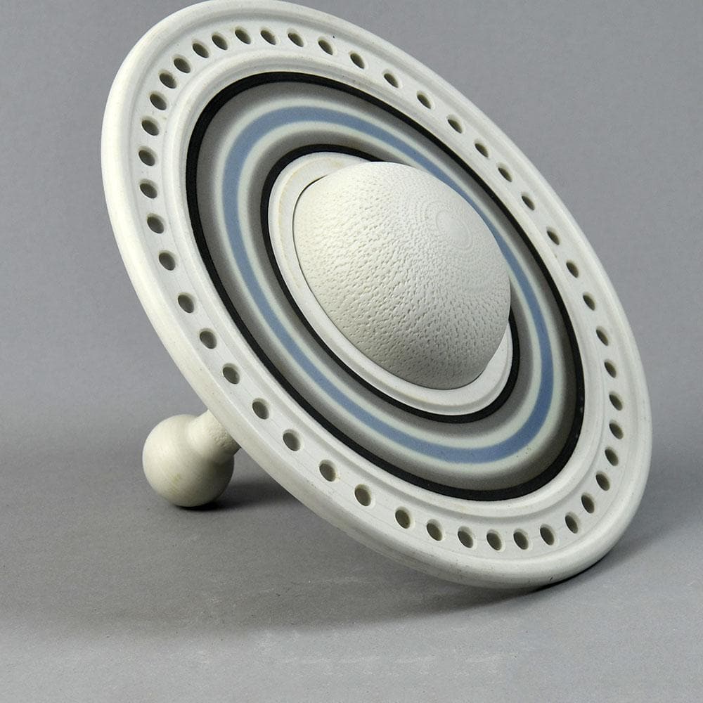 Horst Göbbels, own studio, Germany, ceramic jar with lid F8342 - Freeforms