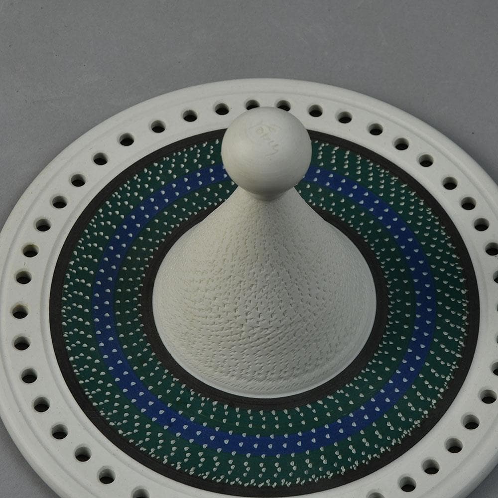 Horst Göbbels, own studio, Germany, ceramic jar with lid F8342 - Freeforms