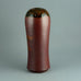 Horst Kerstan , Germany, stoneware vase with reddish brown glaze C5371 - Freeforms