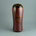 Horst Kerstan , Germany, stoneware vase with reddish brown glaze C5371 - Freeforms