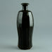 Horst Kerstan Stoneware vase with glossy black glaze N6686 - Freeforms