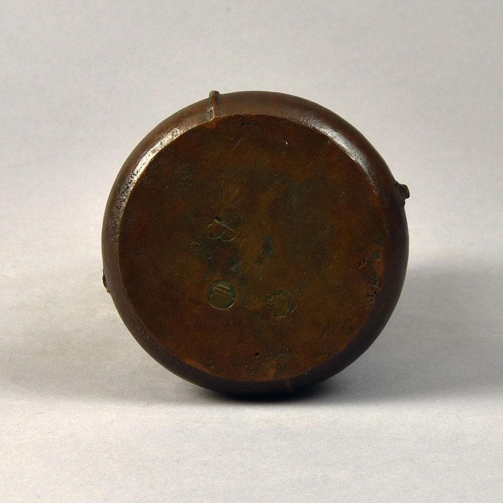 Hugo Elmquist, Sweden, art nouveau bronze vase G9208 - Freeforms