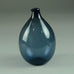 Timo Sarpaneva for Iittala, Finland   "i-glass" round decanter in blue
