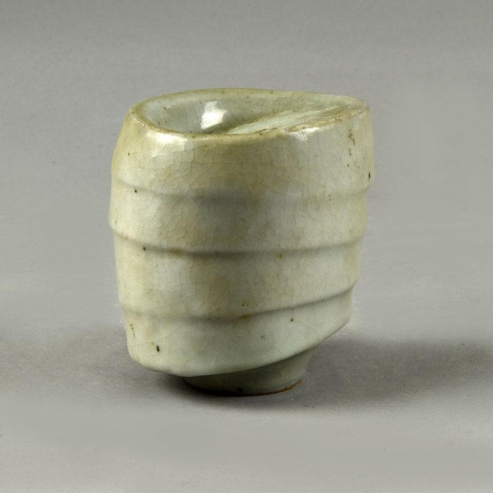 Ingeborg and Bruno Asshoff, Germany, unique stoneware sculptural vessel E7233 - Freeforms