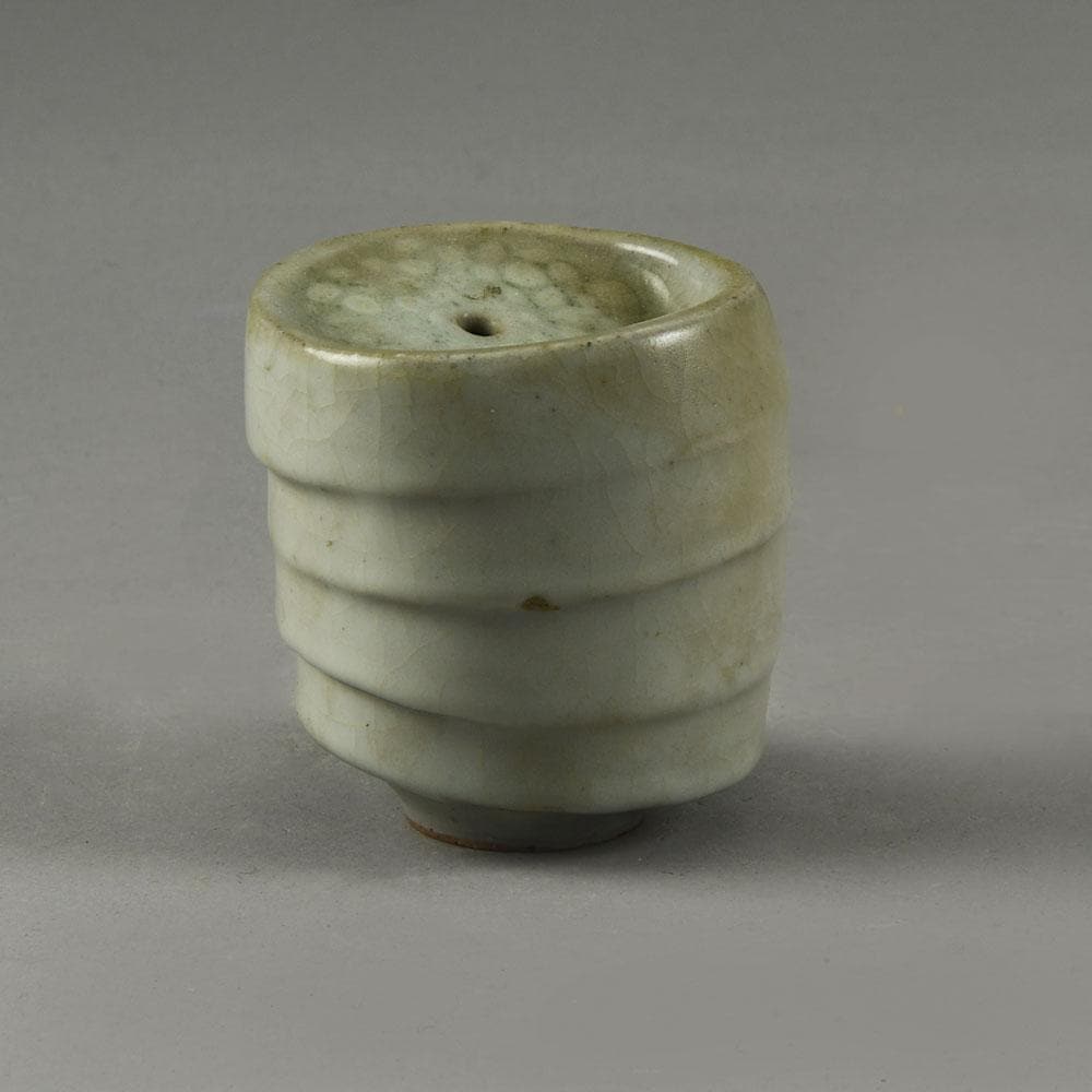 Ingeborg and Bruno Asshoff, Germany, unique stoneware sculptural vessel E7233 - Freeforms