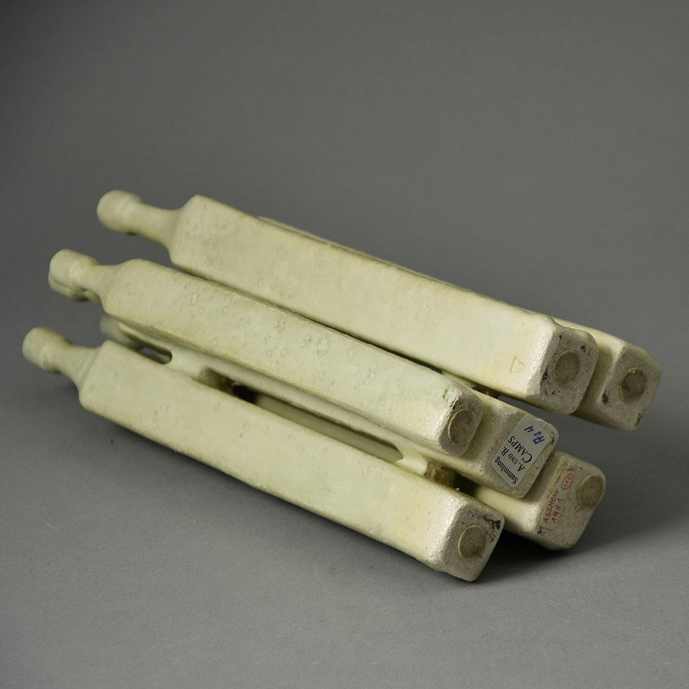 Ingeborg and Bruno Asshoff, Germany, unique stoneware sculptural vessel G9251 - Freeforms