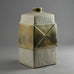 Ingeborg and Bruno Asshoff, stoneware vase with white and brown glaze E7234 - Freeforms