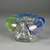 Iridescent glass vase by Helena Tynell for Riihimaen Lasi Oy N7953 - Freeforms
