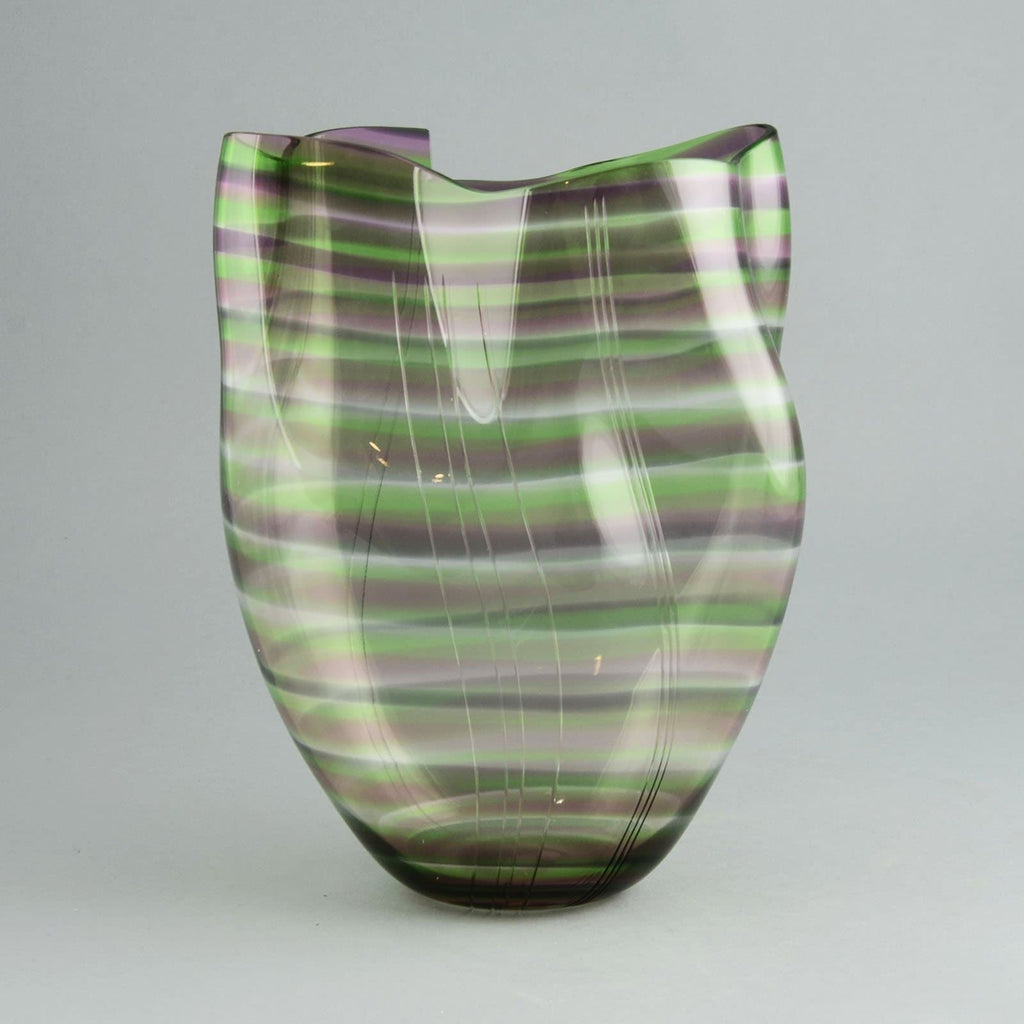 Irregular glass vase by Gunnar Cyrén for Orrefors N1033 - Freeforms