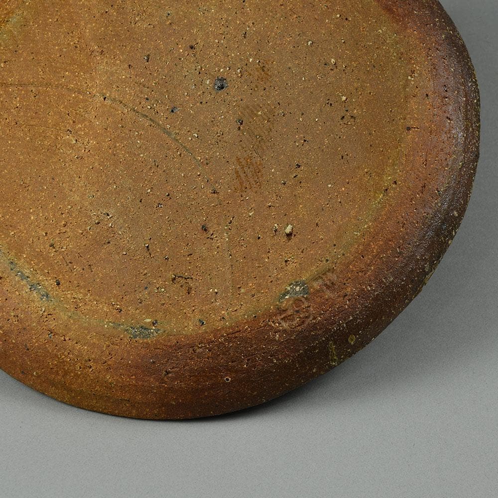 Janet Leach, St Ives Pottery, UK unique stoneware dish N7188 - Freeforms