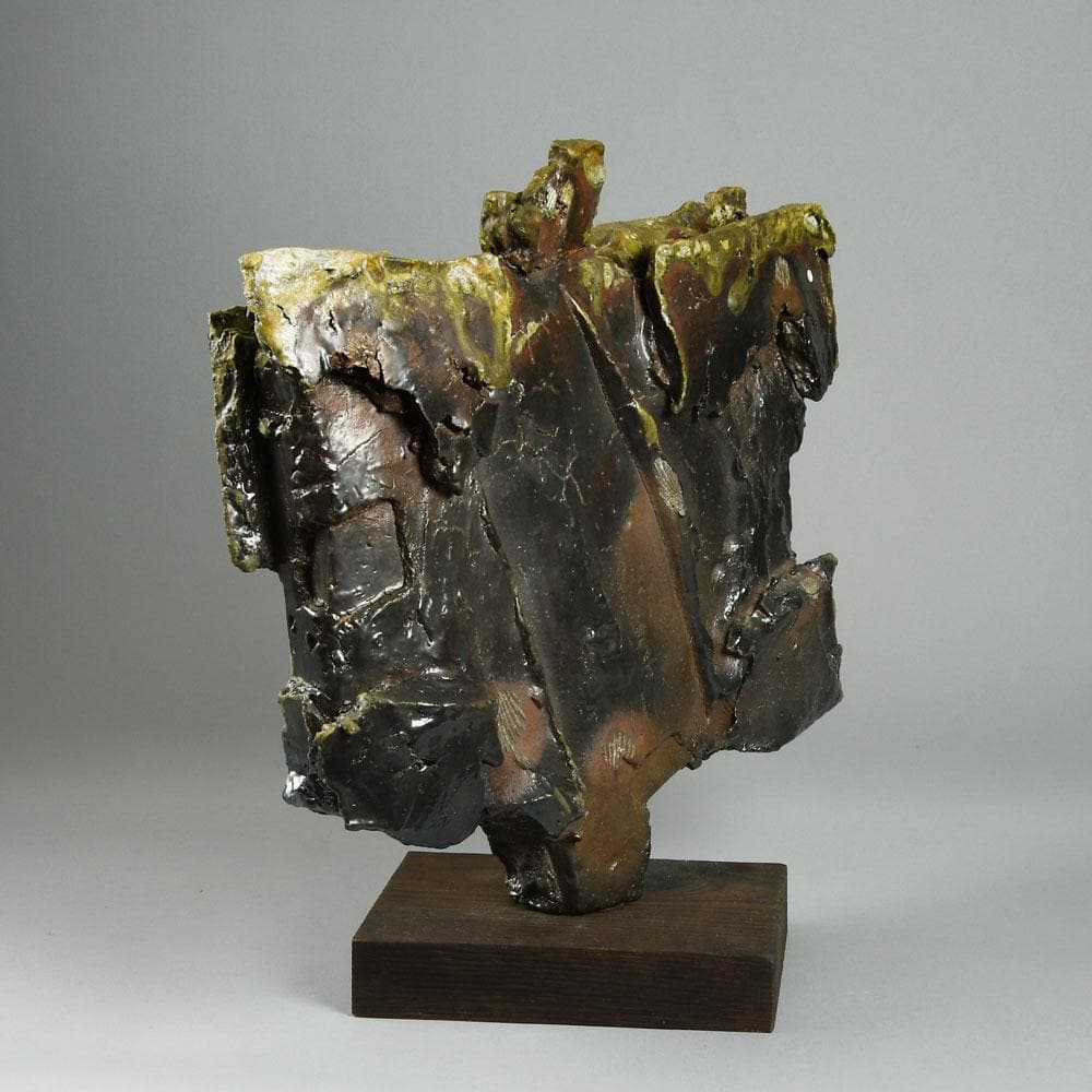 Jeff Shapiro, own studio, New York, large stoneware sculpture C5323 - Freeforms