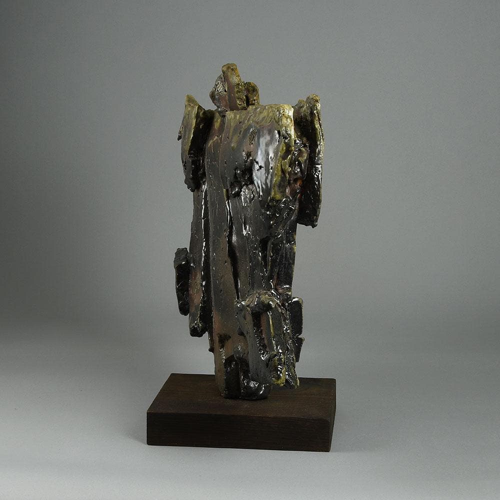 Jeff Shapiro, own studio, New York, large stoneware sculpture C5323 - Freeforms