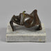 Jørgen Haugen Sørensen, "Object" in bronze with marble base F8297 - Freeforms