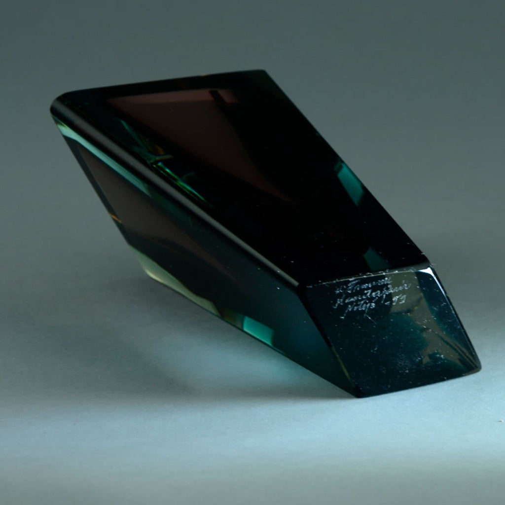 Kaj Franck for Nuutäjarvi-Nottsjö, "Prisma" vase D6012 - Freeforms