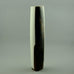 Karin Bablok, porcelain vase with brown and white glaze, D6142 - Freeforms