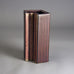 Karl Scheid, Germany, large geometric vase with pink and blue glaze E7122 - Freeforms