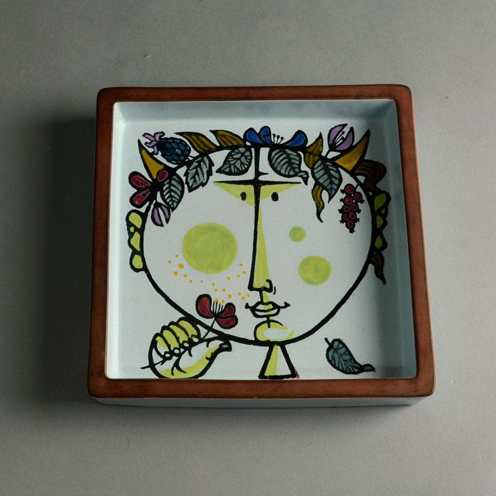 Stig Lindberg faience dish for sale