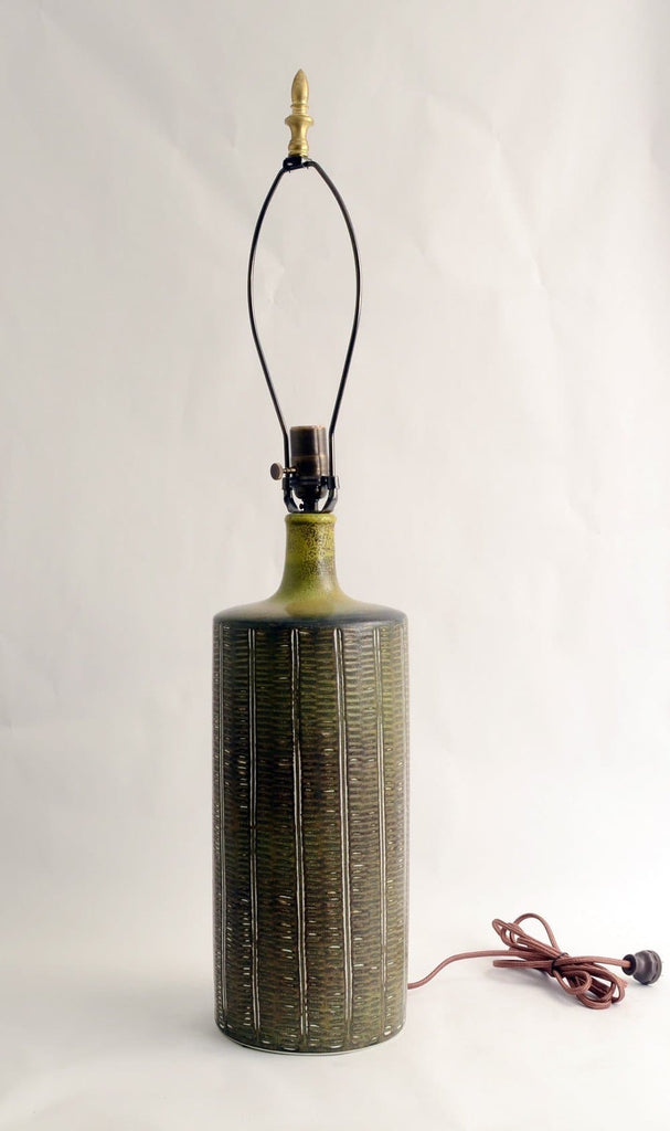 Large lamp with Solfatara glaze by Gerd Bogelund N8230 - Freeforms