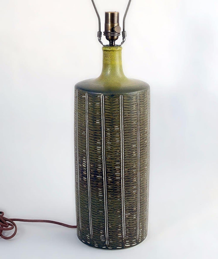 Large lamp with Solfatara glaze by Gerd Bogelund N8230 - Freeforms